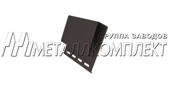 Наличник профиль J широкий GL (коричневый)